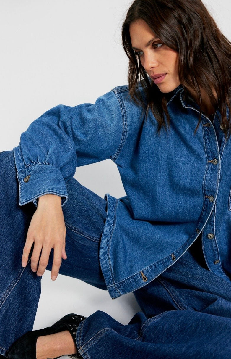 We The Free Ashley Denim Shirt