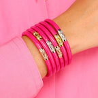 Three Kings All Weather Bangles-EPIC PINK