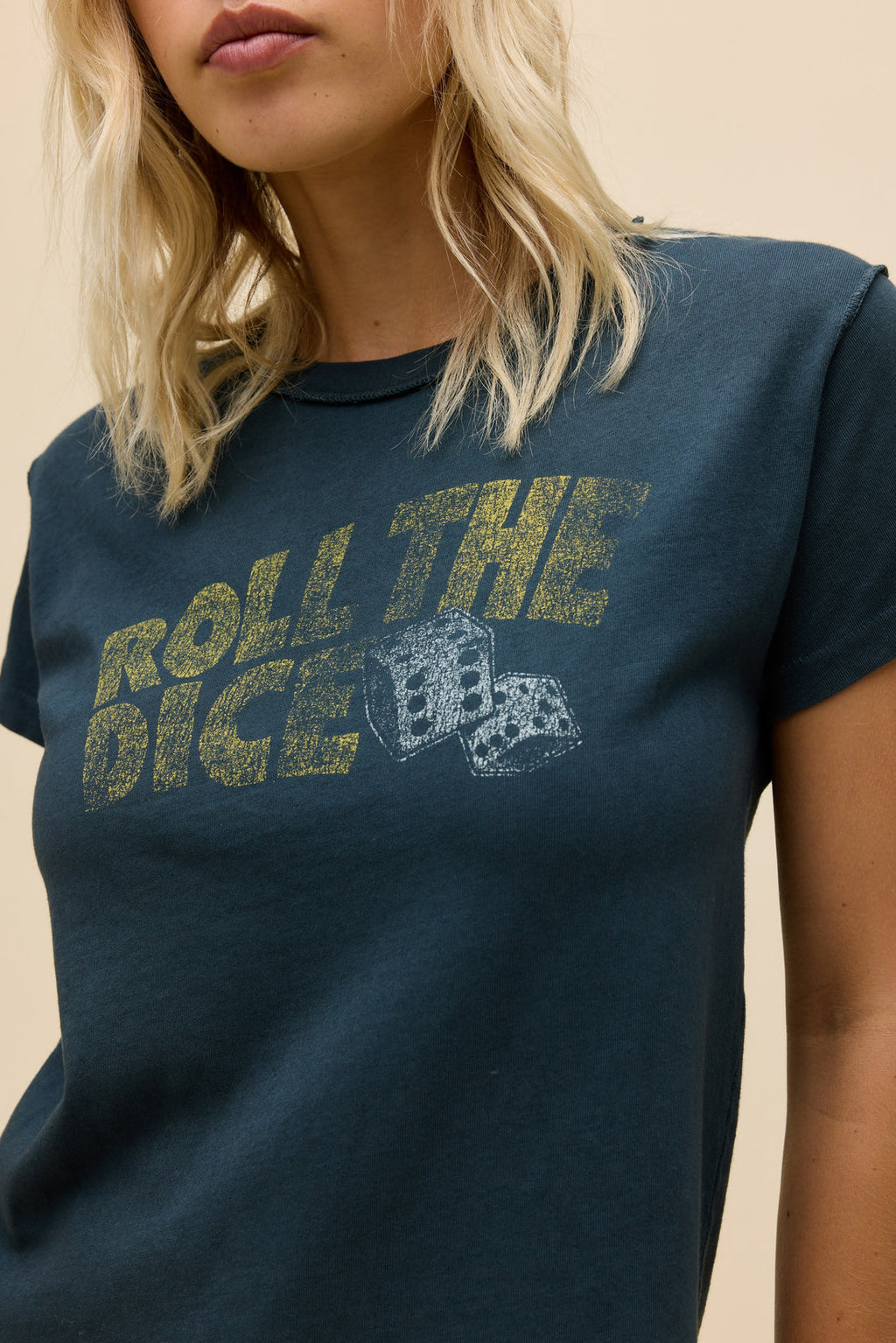 Roll The Dice Reverse GF Tee