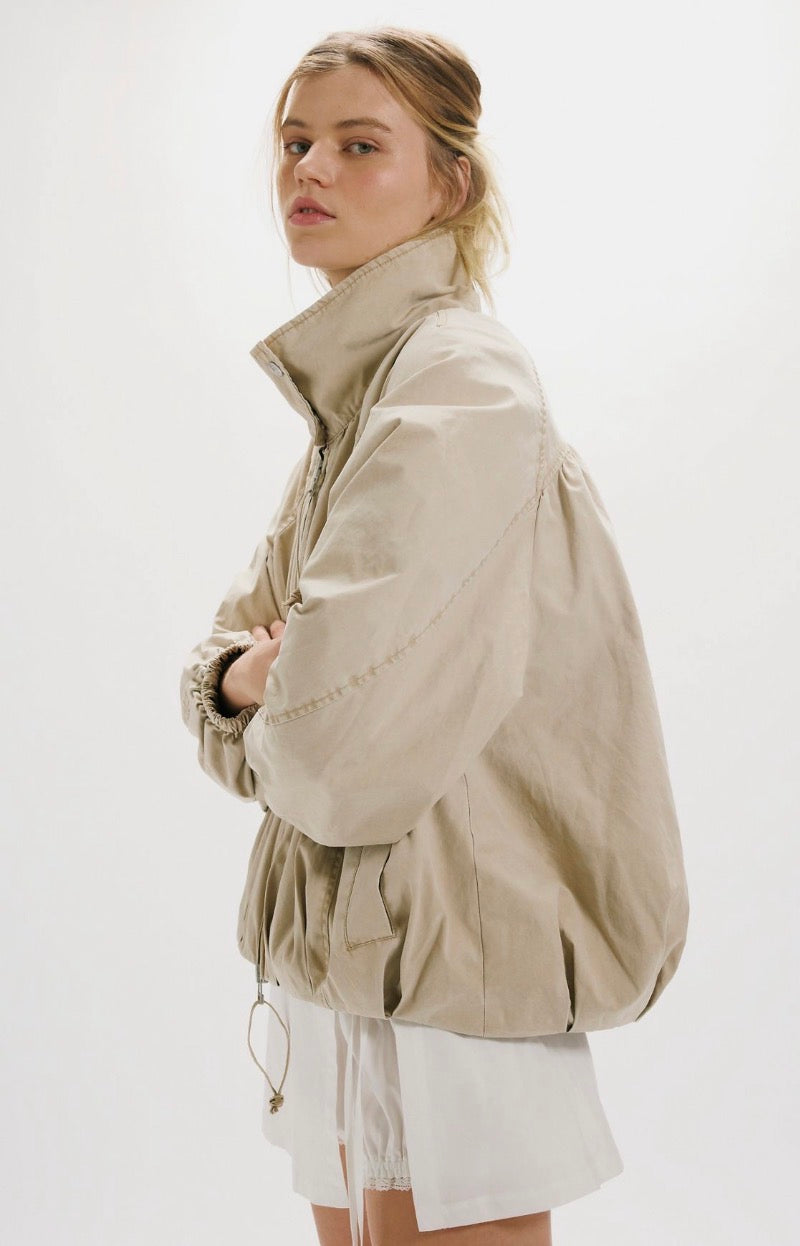 Chelsea Funnel-Neck Jacket
