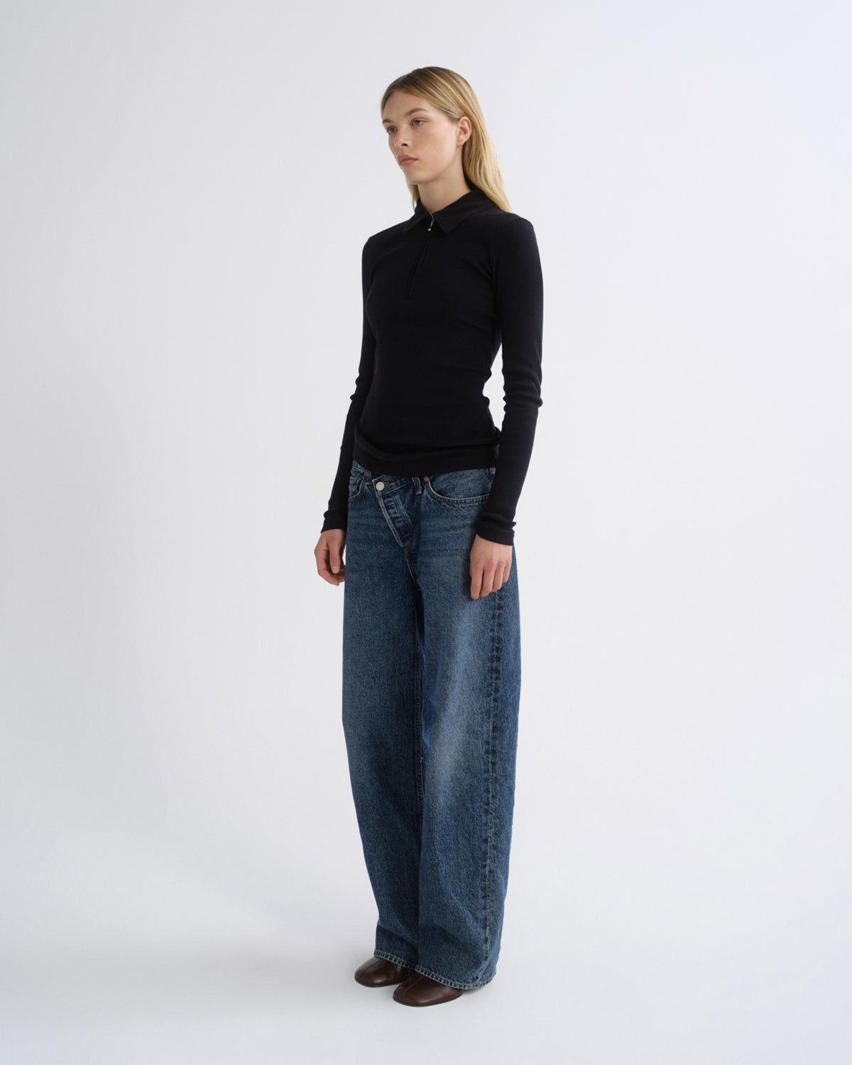 Agolde Arc Criss Cross Jean in Form