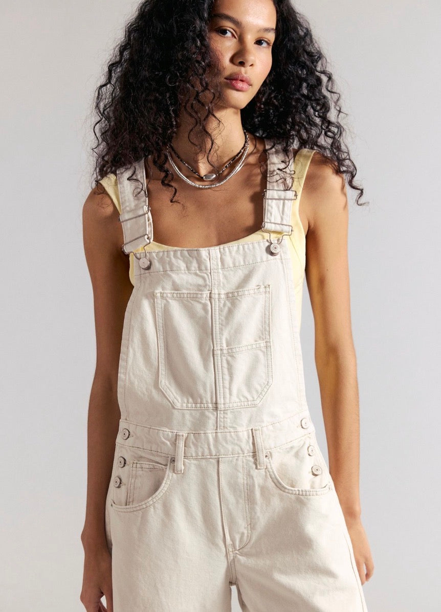 We The Free Good Luck Barrel Overalls