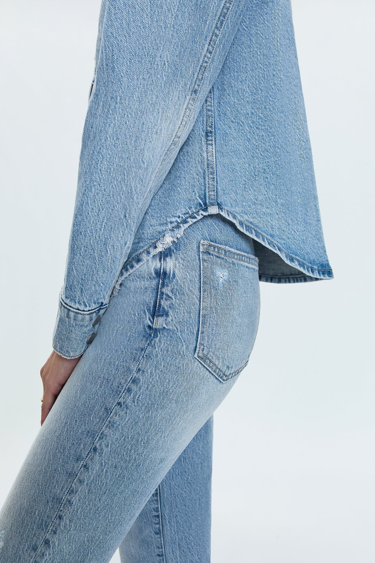 Pistola Jules Fitted Denim Shirt