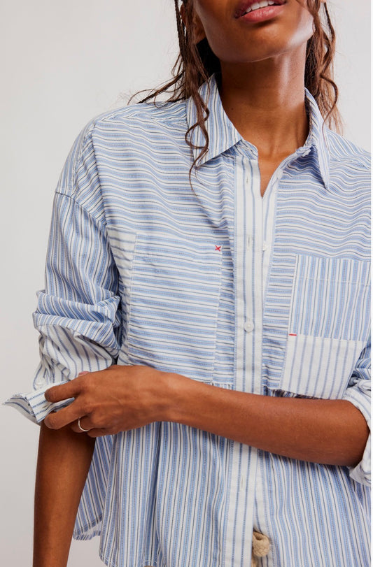 Annie Babydoll Button Down