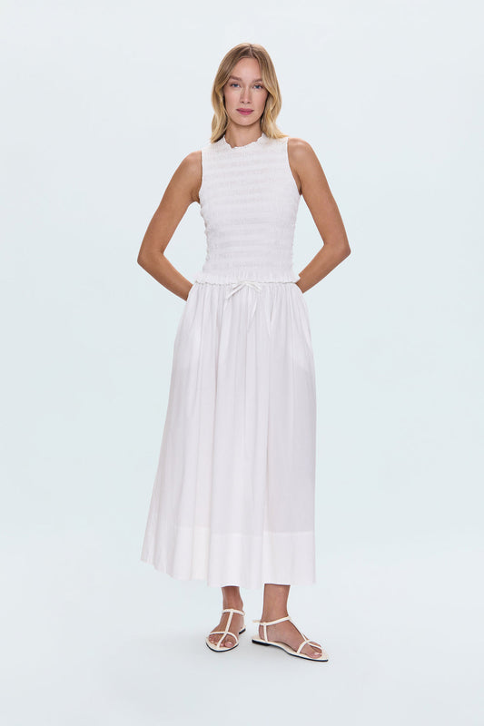 Pistola Noelle Poplin Maxi Skirt