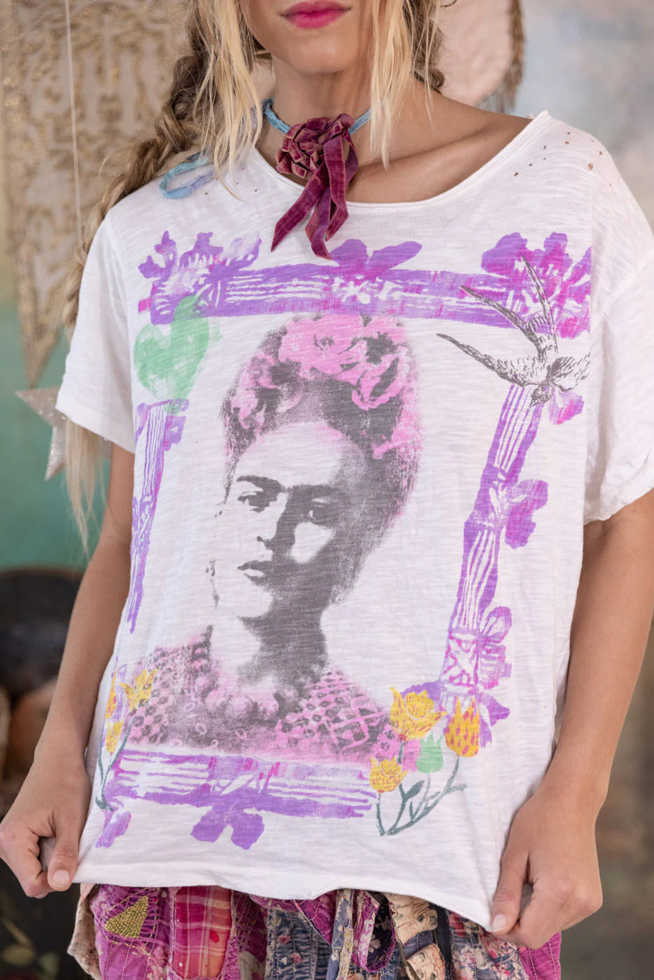 Magnolia Pearl Frida Retablo Tee