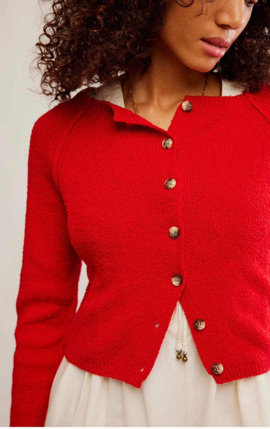 Free People Sydney Shrunken Cardi