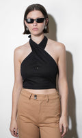 Melody Cotton Halter Top