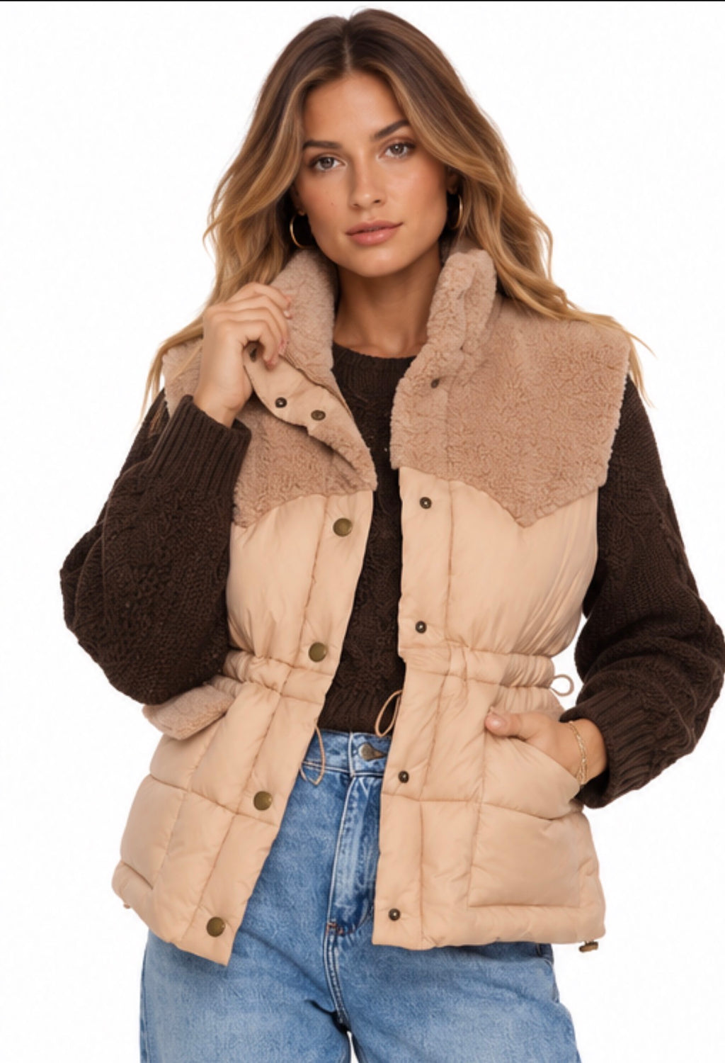 Alex Quilted Puffer Vest
