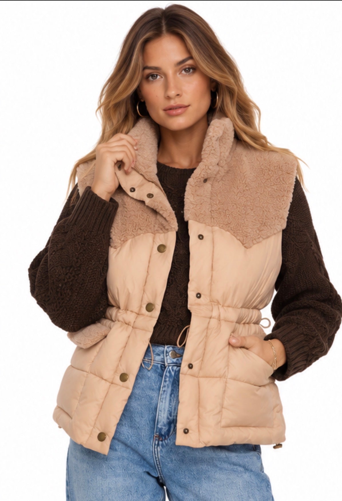 Alex Quilted Puffer Vest