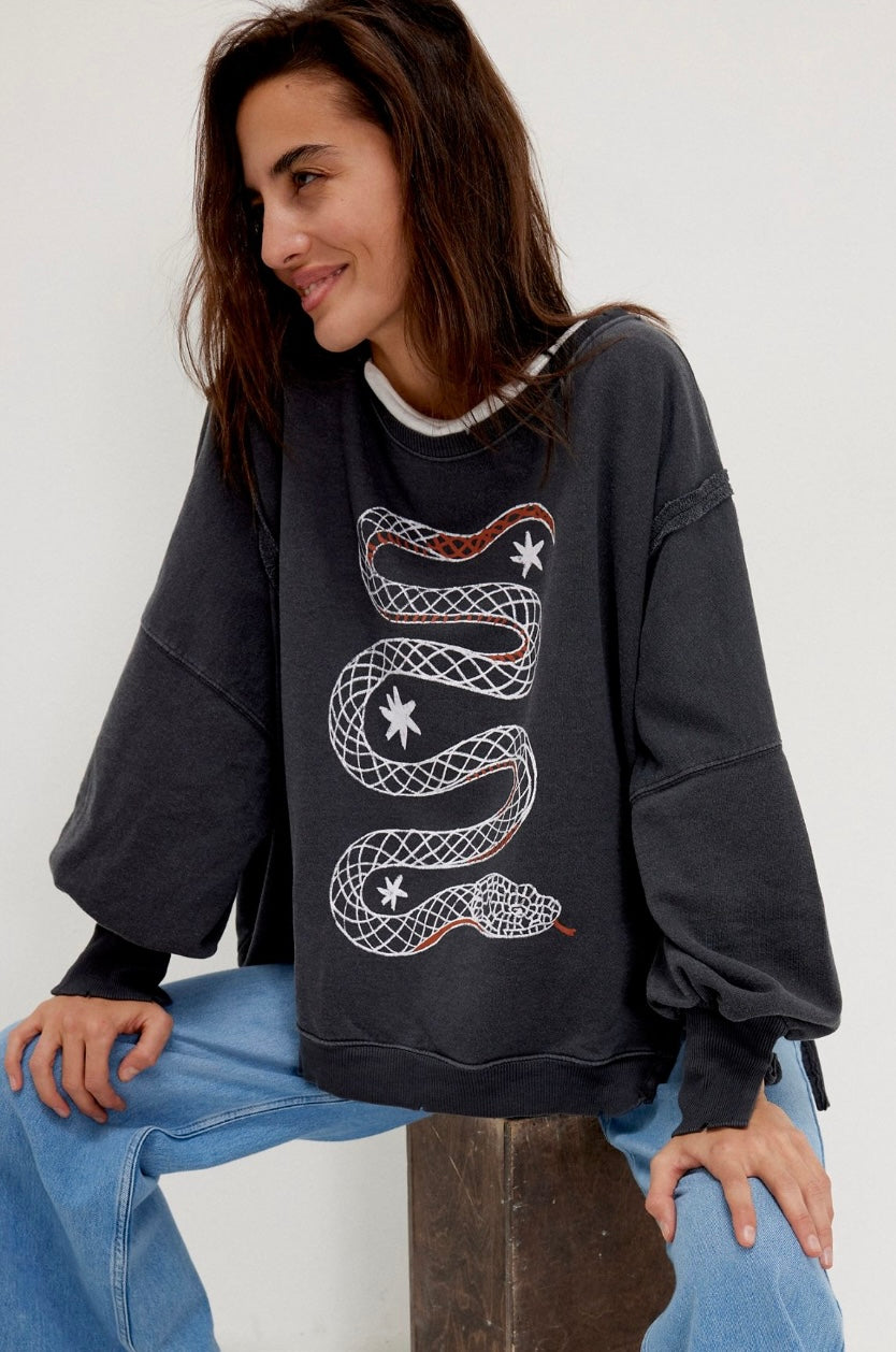 We the Free Graphic Camden Pullover