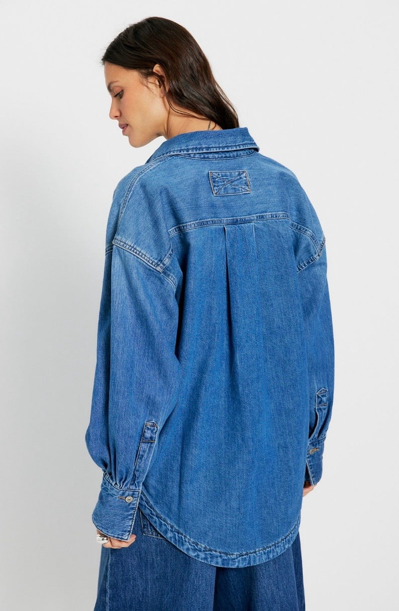 We The Free Ashley Denim Shirt