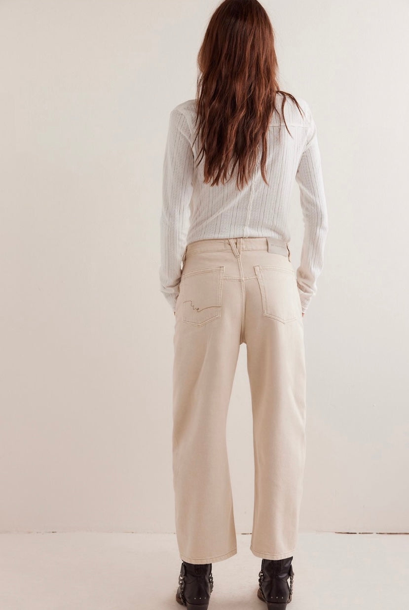 Free People We The Free Deep Trance Dropped Boyfriend Jeans