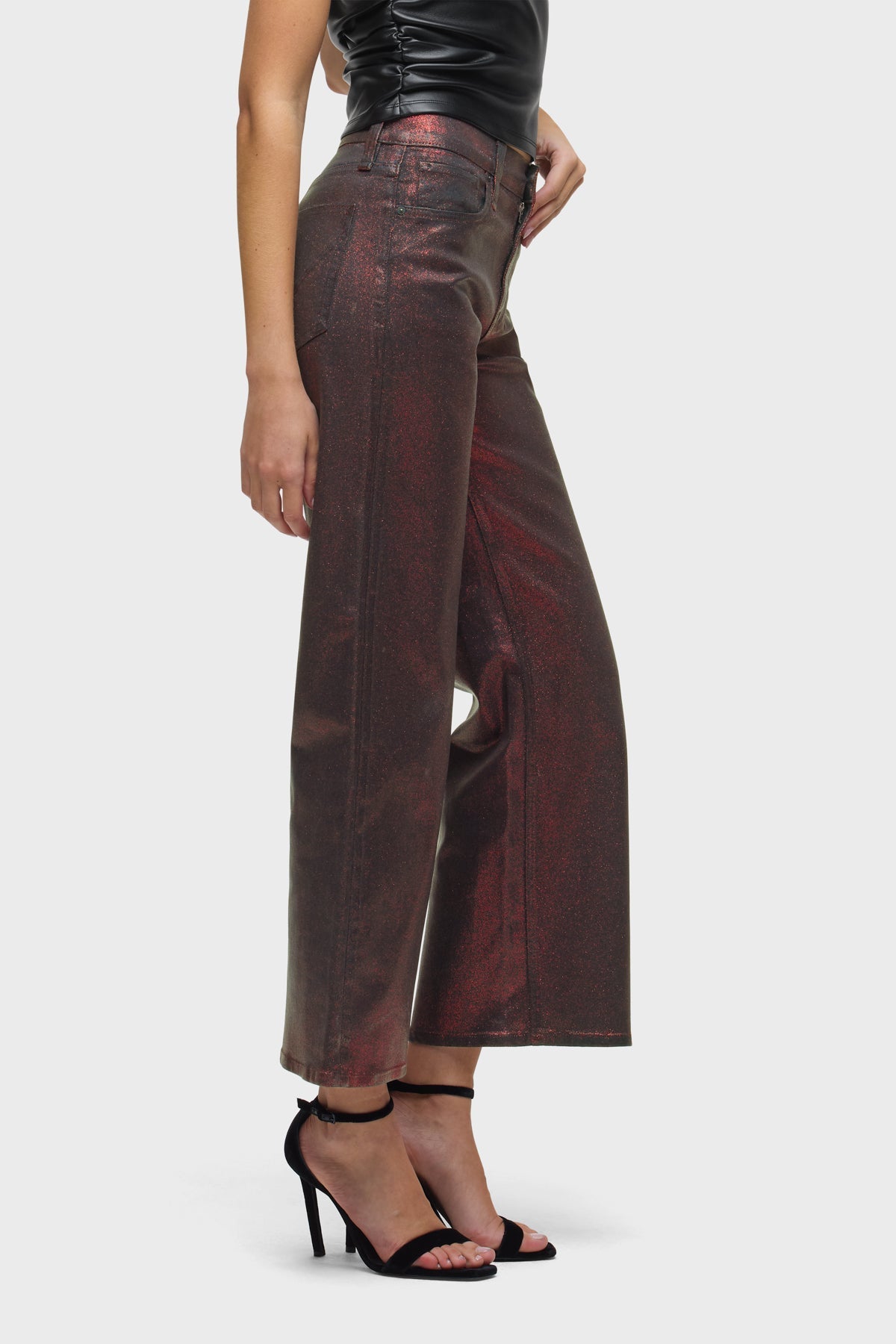 Rosie High-Rise Wide Leg Ankle