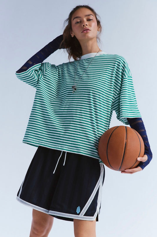 Stripe Tackle Tee