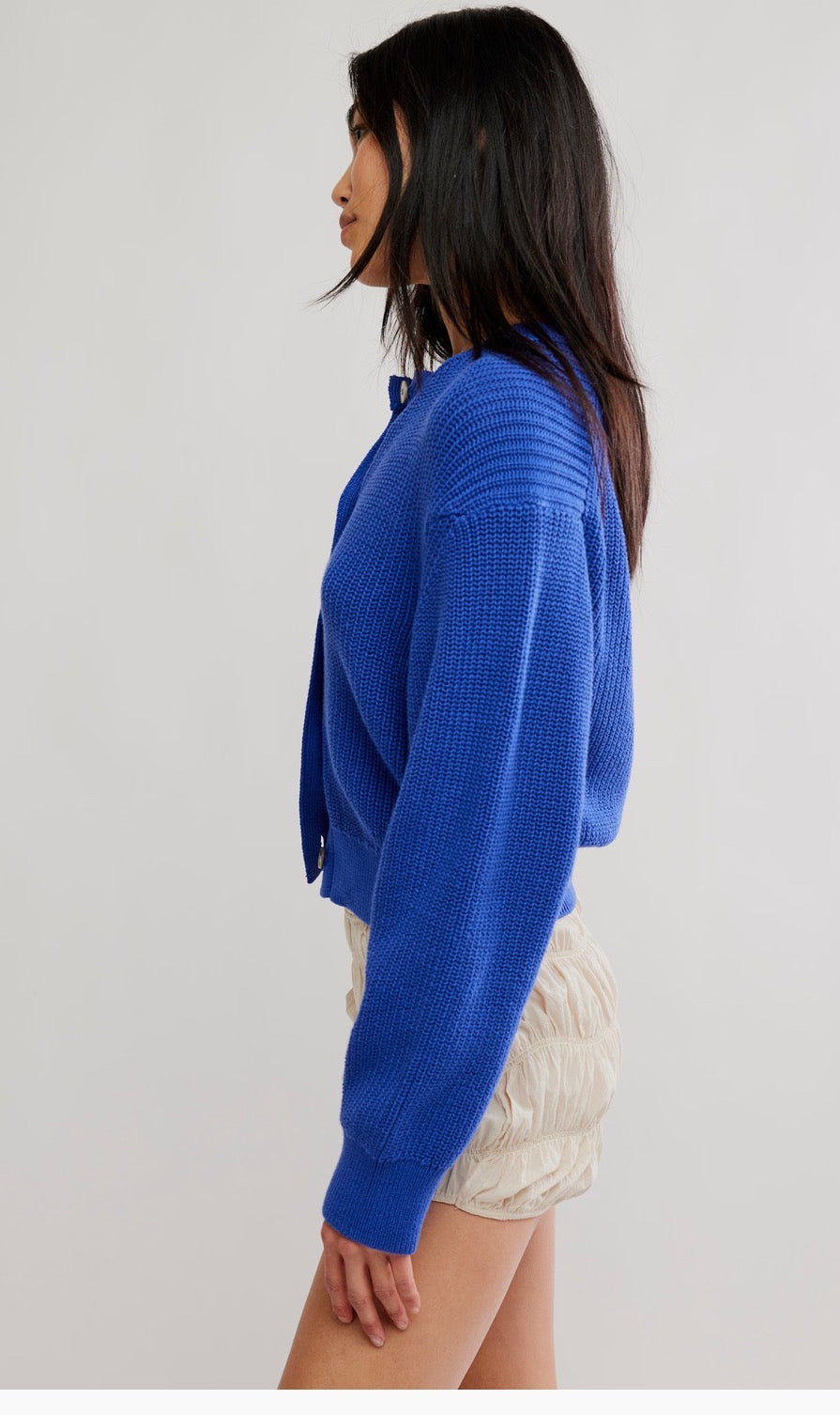 Vienna Knit Cobalt Blue Cardi