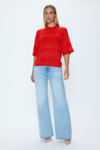 Tara Featherweight Sweater Tee