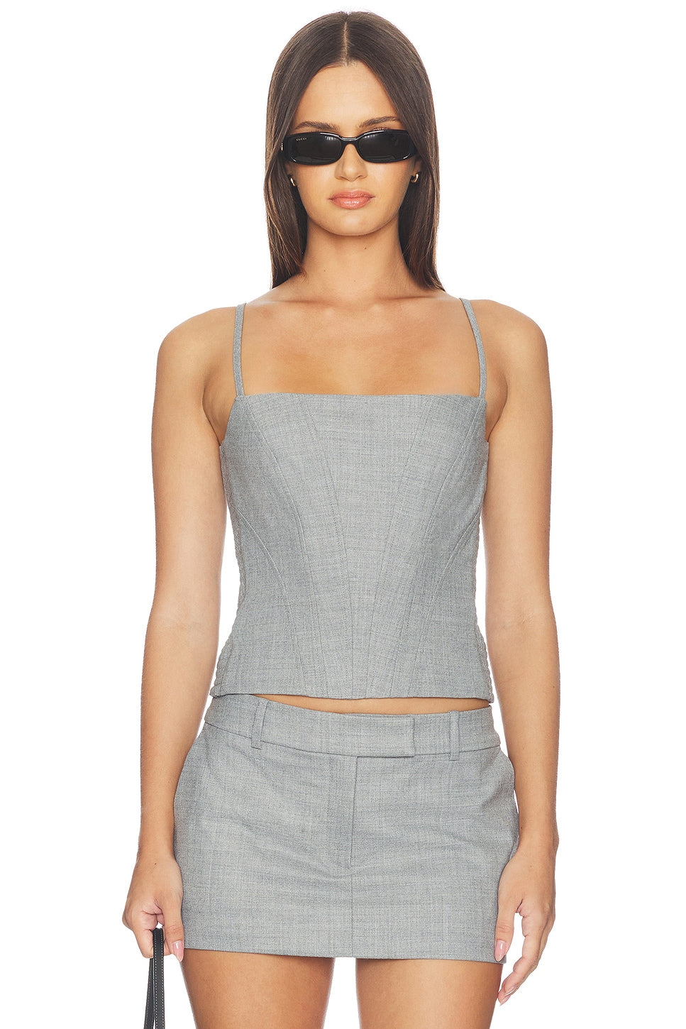 Valerie Top in Gray