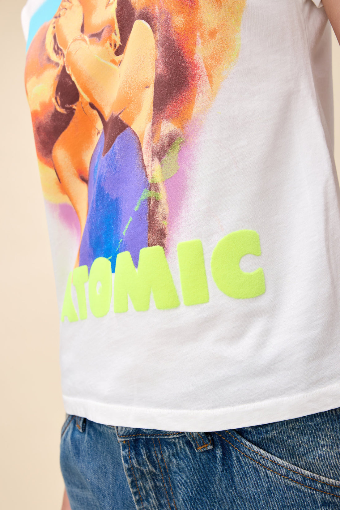 Blondie Atomic Ringer Tee