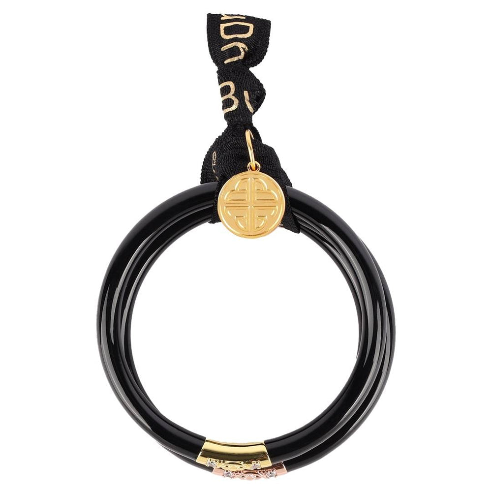 BudhaGirl Three Kings All Weather Black Bangles