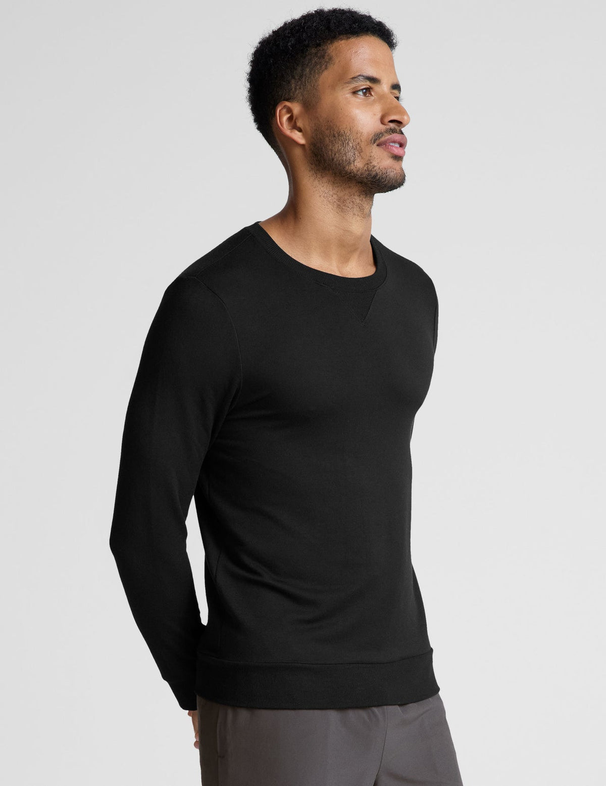 Always Beyond Black Men's Crew Pullover
