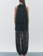 Maude Club Bijou Sheer Lace Balloon Pant