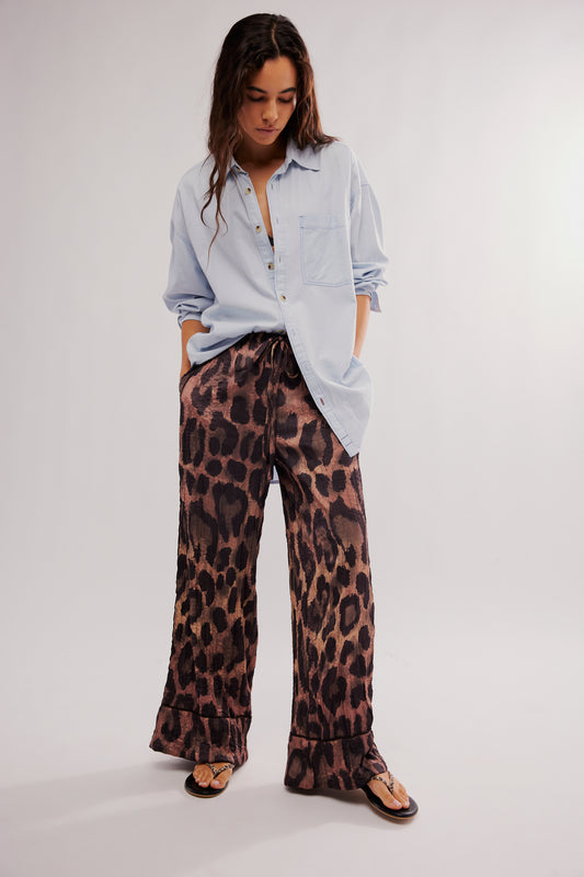 Free People All Out Satin Pants