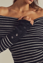 Evergreen Stripe Sweater