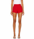 Cara Shorts In Lipstick Red