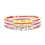Three Queens All Weather Bangles-EPIC PINK
