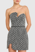 Puzzle Strapless Mini