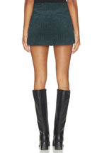 Social Cues Corduroy Skirt