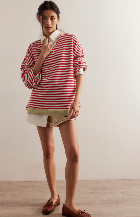 Free People Classic Stripe Tee