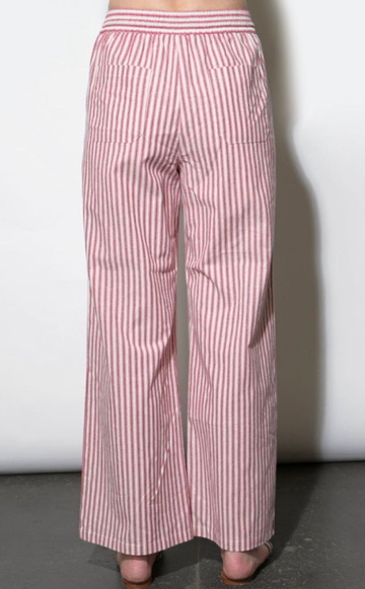 Hellen Stripe Drawstring Pant
