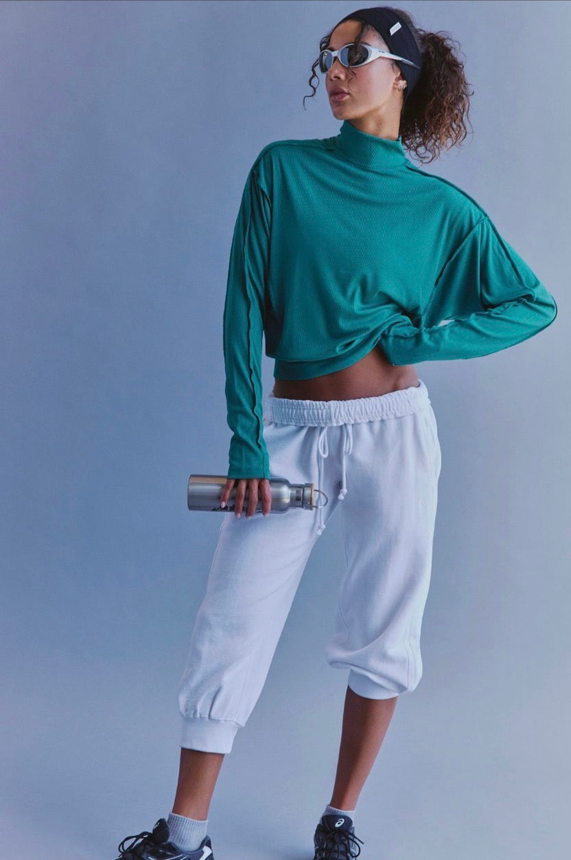 Love To Move Long Sleeve Green Frost