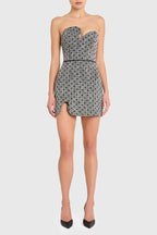 Puzzle Strapless Mini