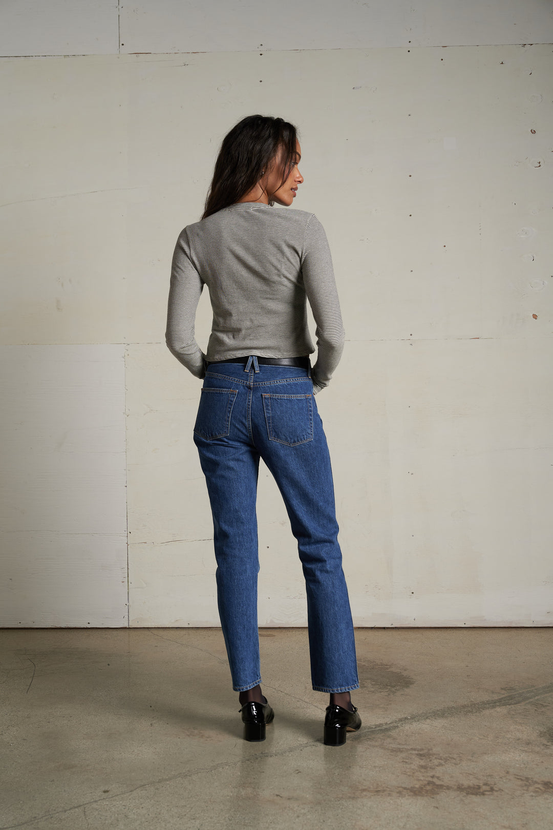 Jamie Stripe Crewneck