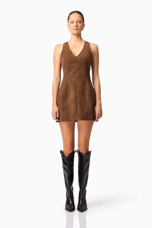 Venus Suede Mini Dress
