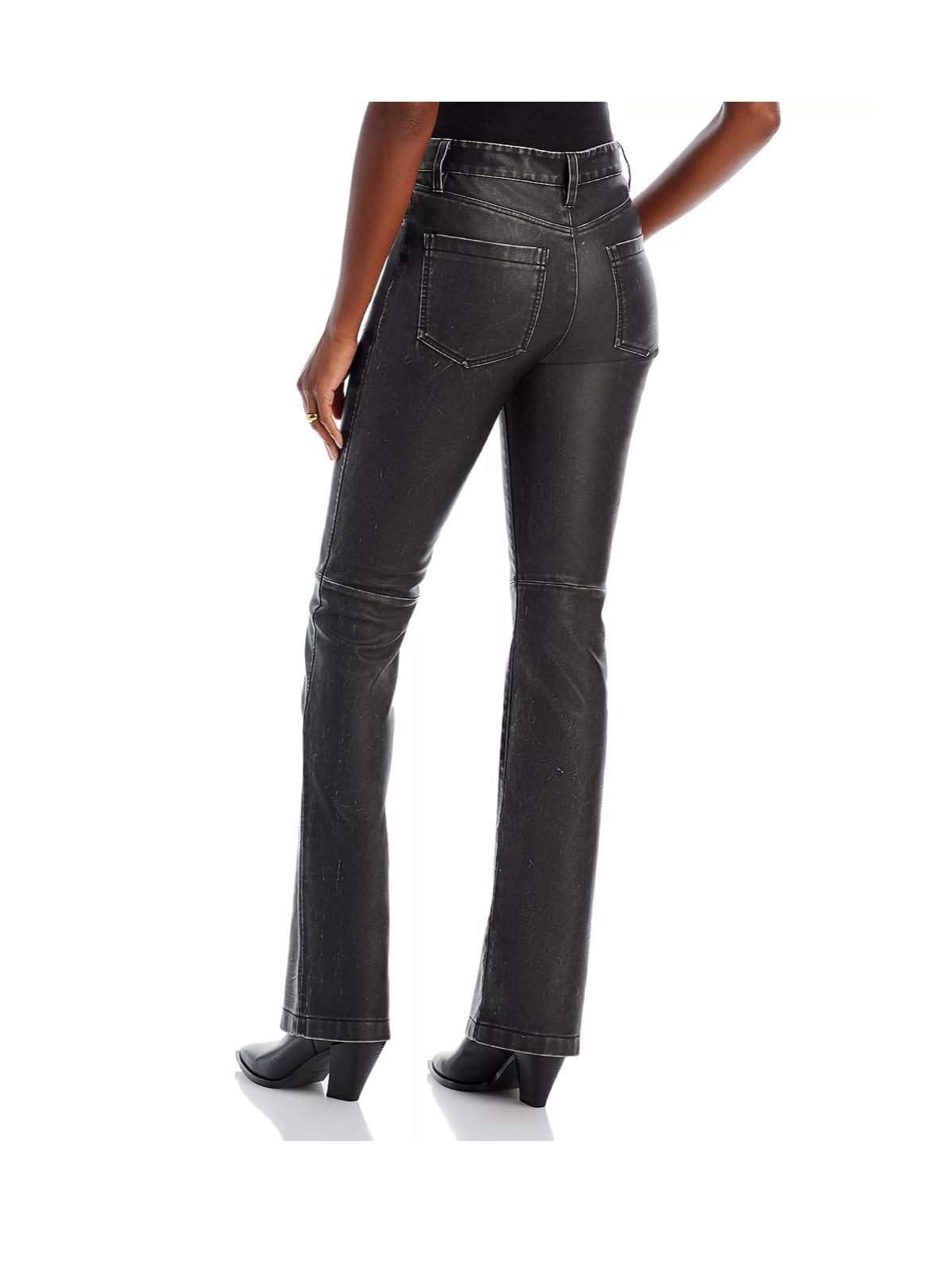 Lone Rider High Rise Faux Leather Pants