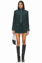 Social Cues Corduroy Skirt