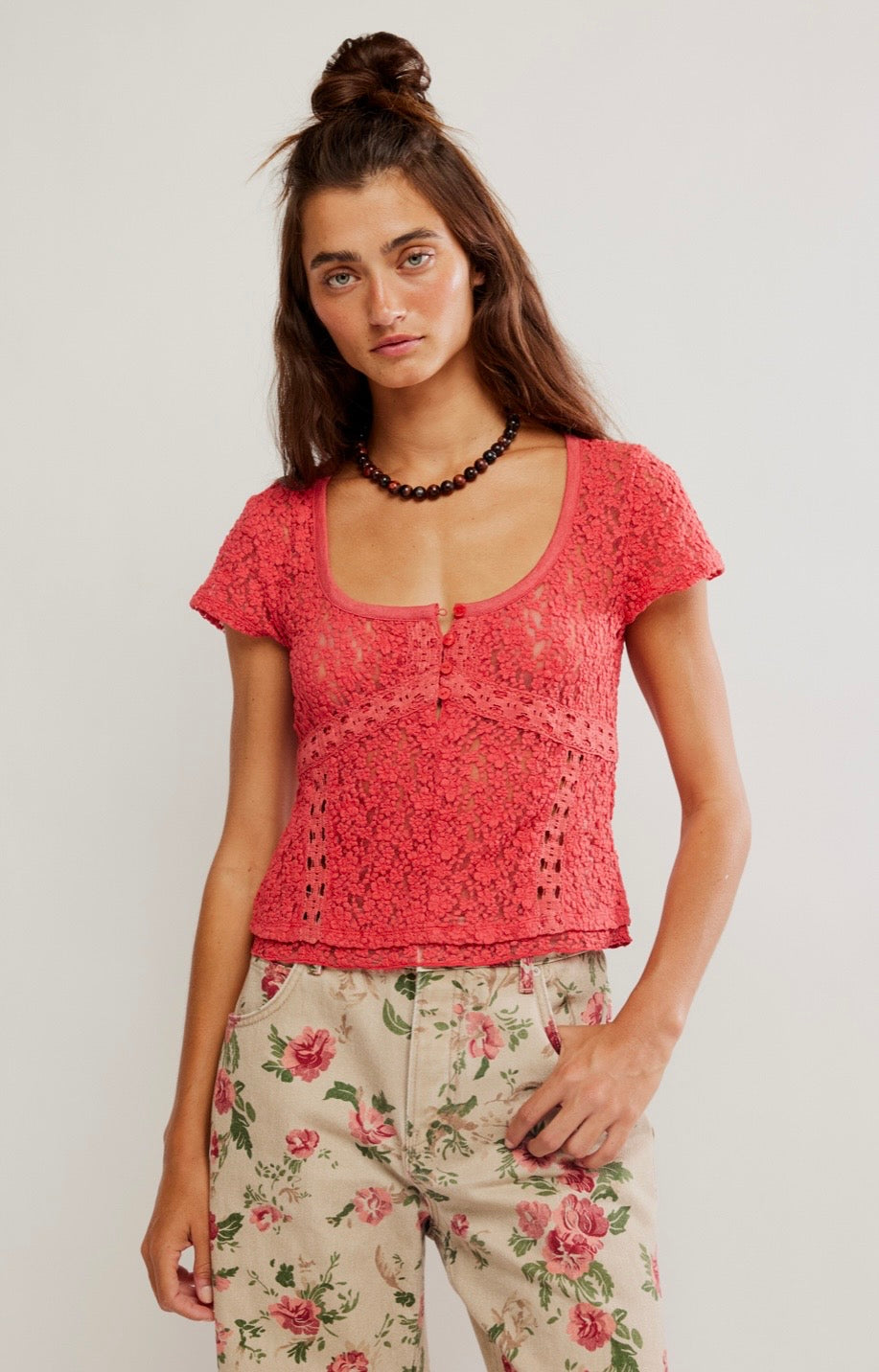 Claro Lace Tee