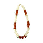 Calloway Rust Beaded Disc Necklace
