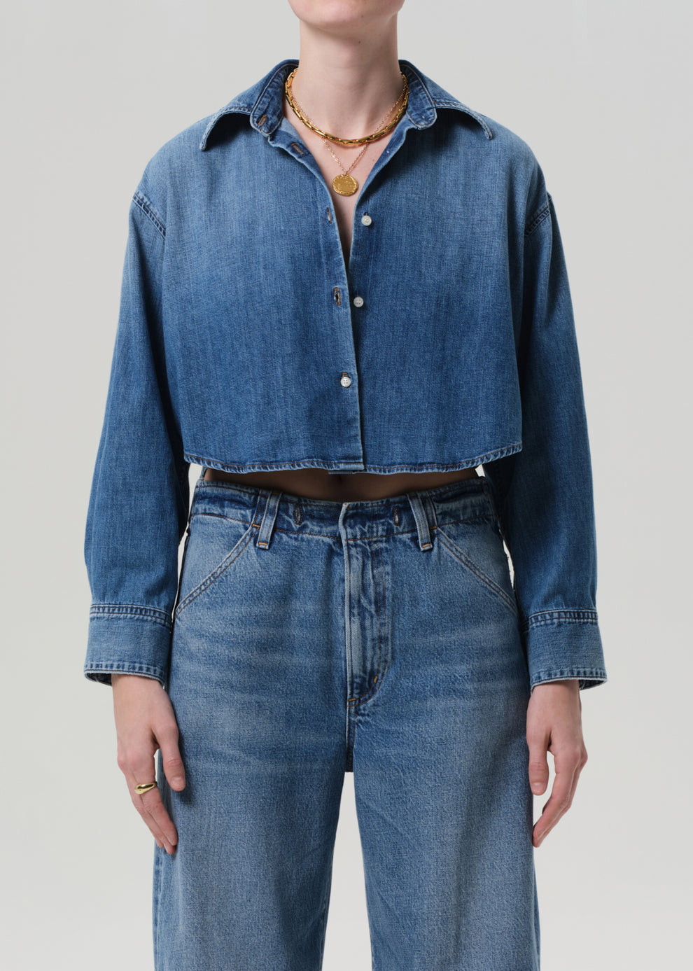 Ana Cropped Shirt