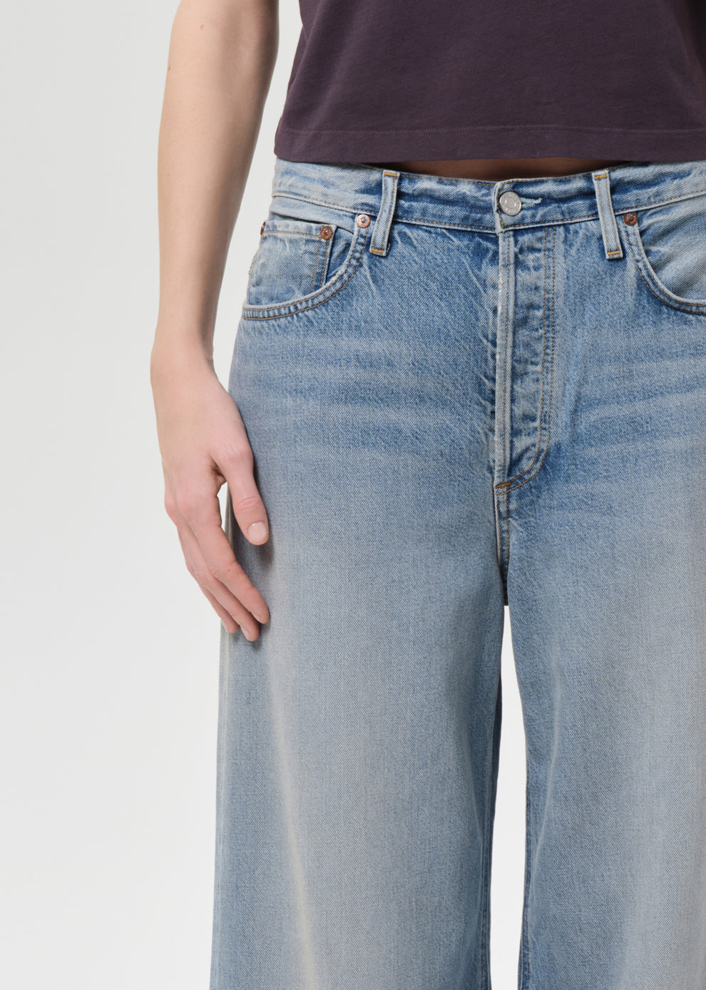 Agolde Low Slung Baggy Flyweight