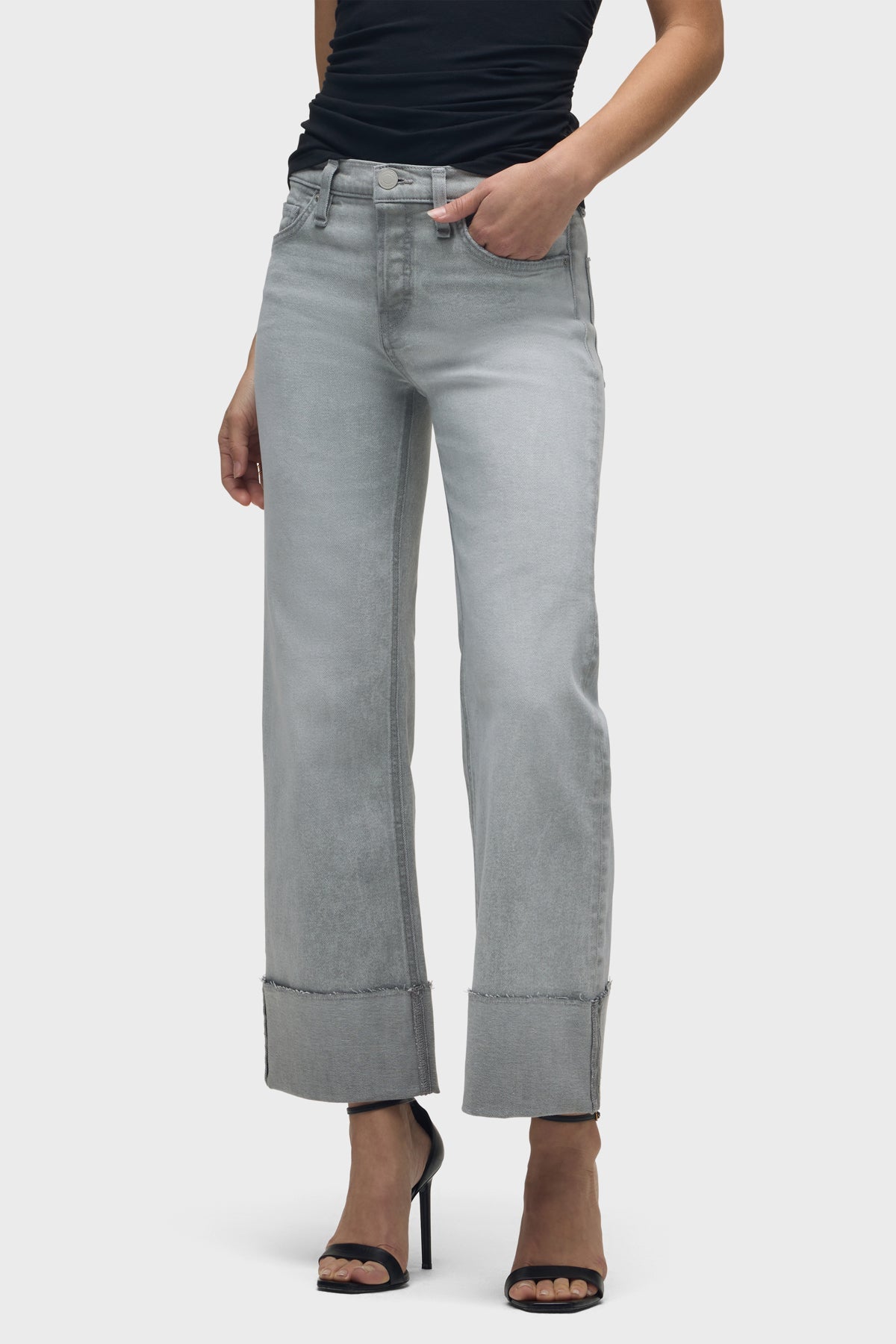 Rosie High-Rise Wide Leg Cuff