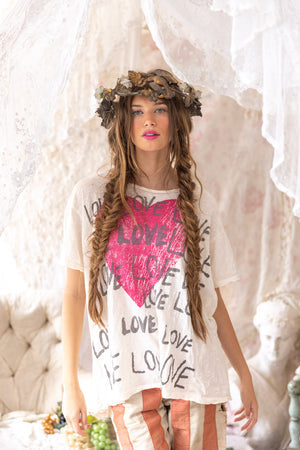 Magnolia Pearl Season Of Love Amor Tee