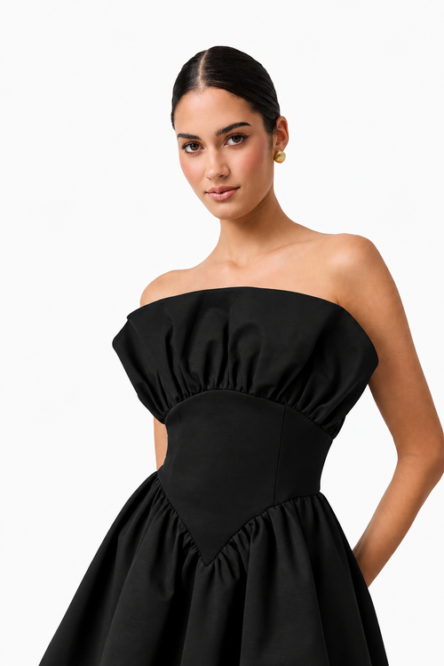 Sabella Black Mini Dress