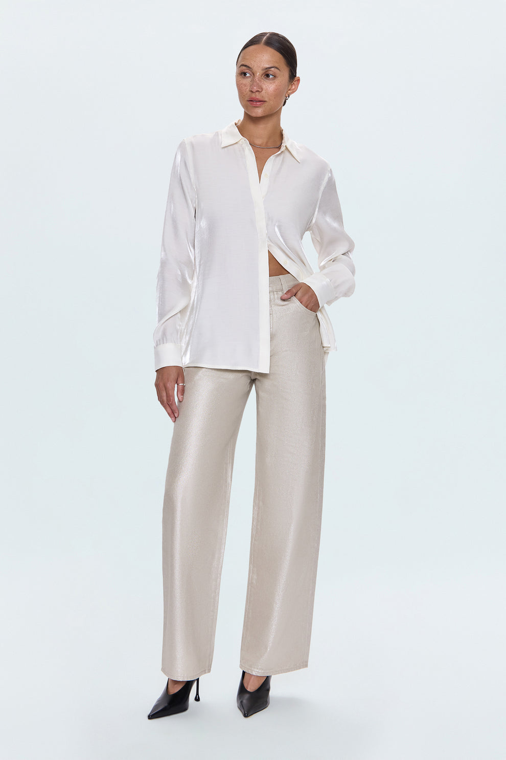 Tilda Long Sleeve Button Up