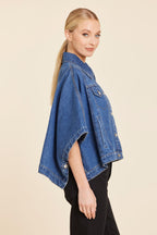 Denim Jacket Cape