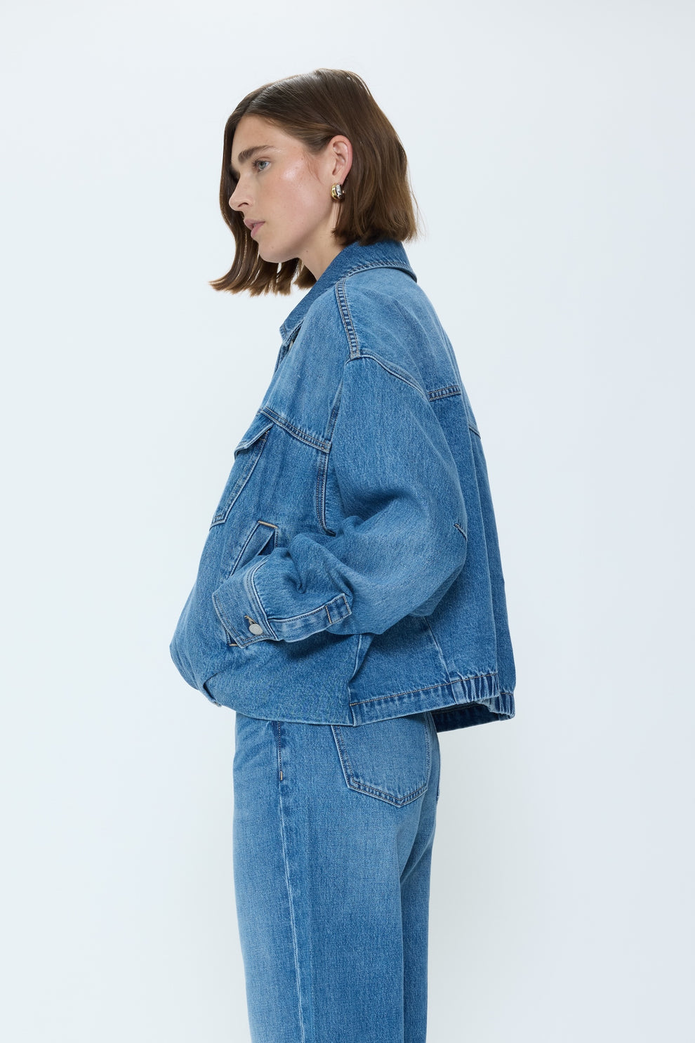 Bibi Blouson Trucker Jacket